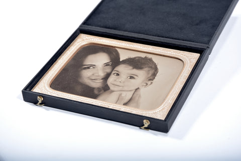 heirloom tintypes ambrotype  thermoplastic cases